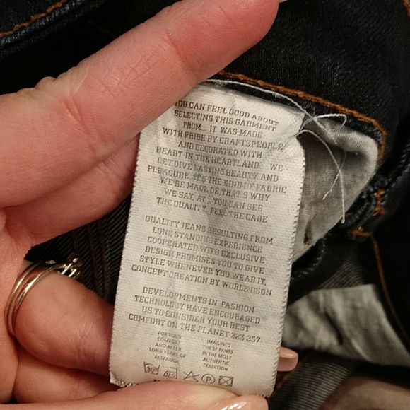 Haimashi Dark Denim Jeans - Picture 6 of 6